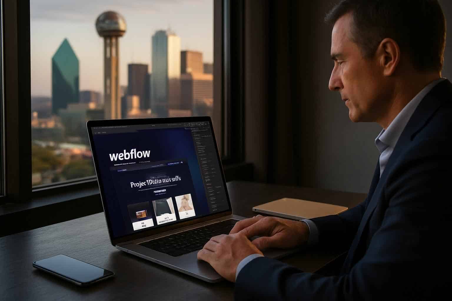 Webflow Website Design Agency in Dallas TX