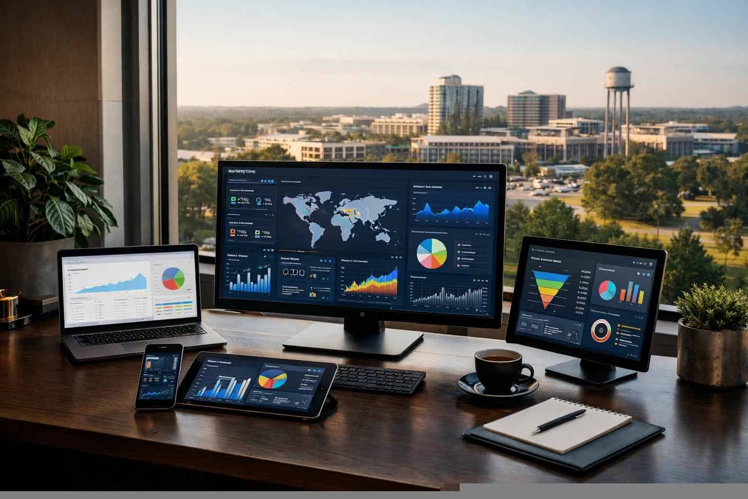 Marketing Dashboard Development Services in Alpharetta GA