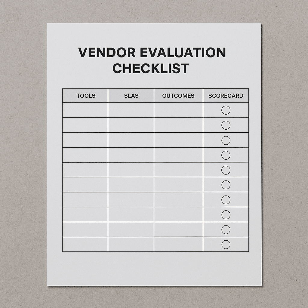 Operational Red Flags and Questions to Ask Vendors